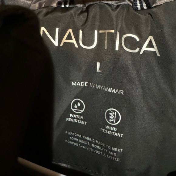 Nwot Nautica Full Zip Jacket - Picture 3 of 3